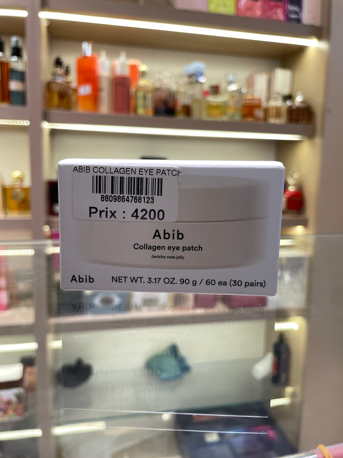 Abib Collagen Eye Patch Jericho Rose Jelly - Mirage Cosmétique Oran