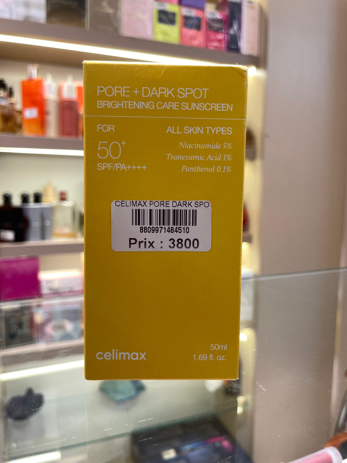 Celimax Pore+Dark Spot Brightening Care Sunscreen SPF50+ - Mirage Cosmétique Oran