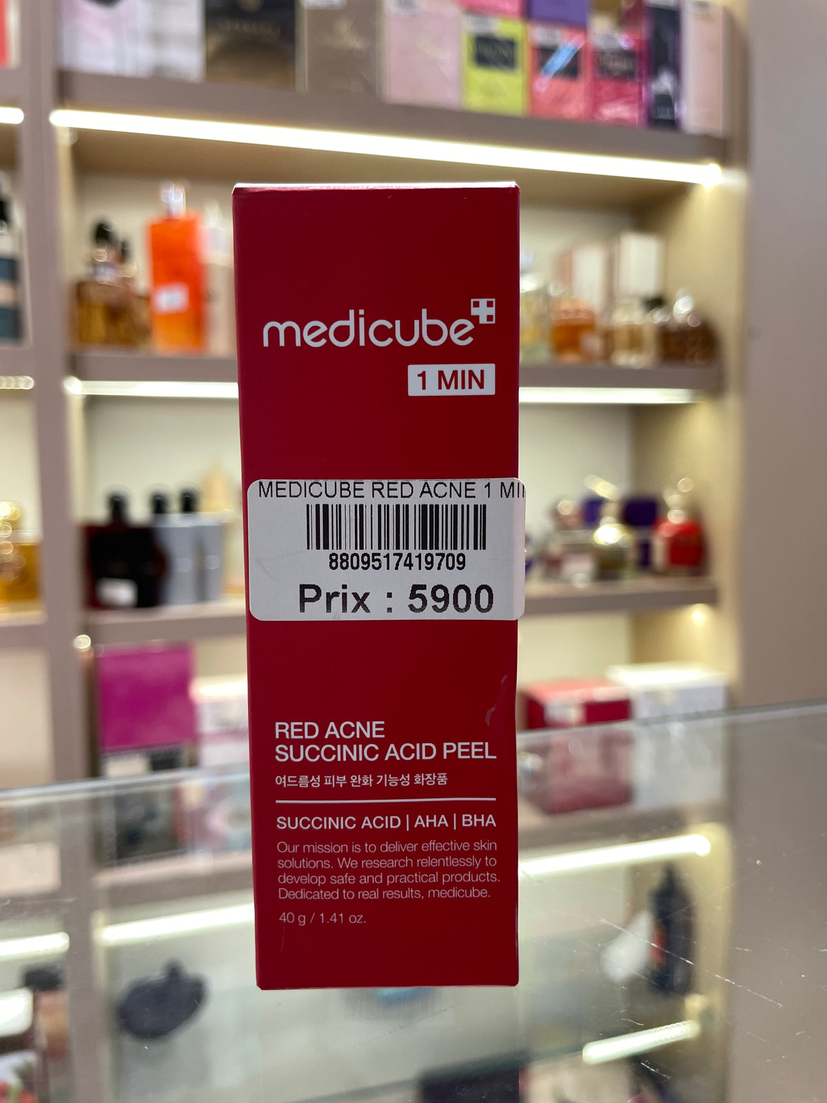 Medicube Red Acne Succinic Acid Peel 1 Min - Mirage Cosmétique Oran