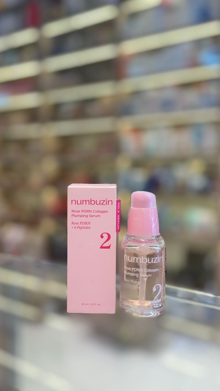 Numbuzin No.2 Rose PDRN Collagen Plumping Serum 30ml