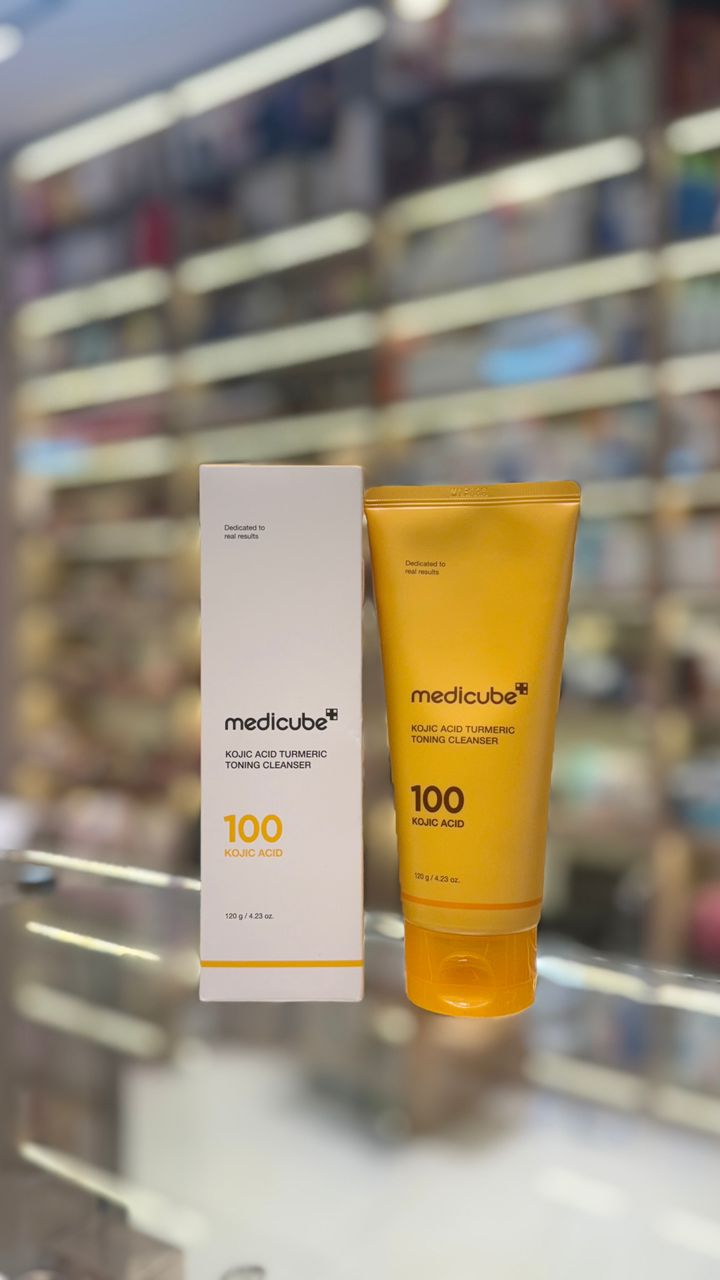 Medicube Kojic Acid Turmeric Toning Cleanser 120g