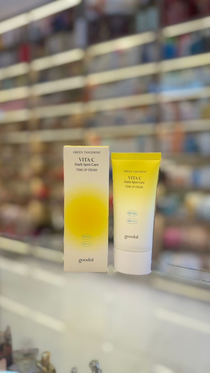 Goodal Green Tangerine Vita-C Dark Spot Care Tone Up Cream SPF50