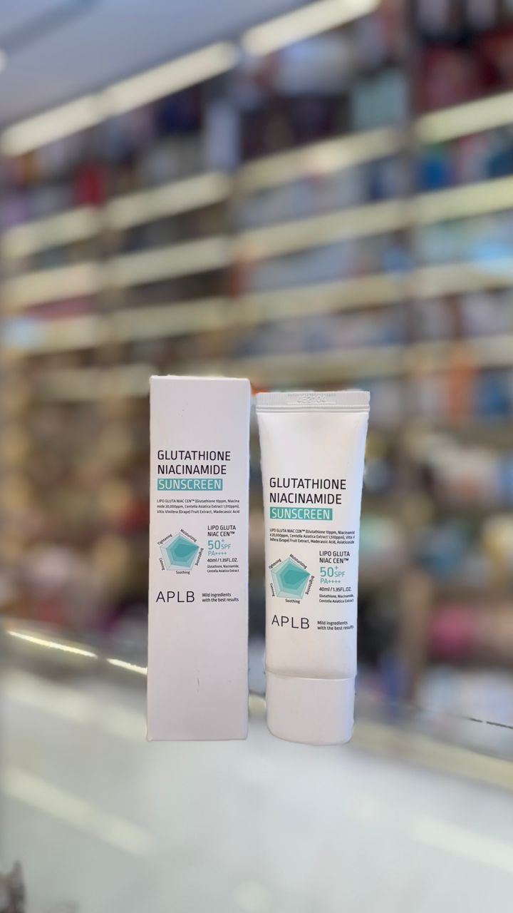 APLB Glutathione Niacinamide Sunscreen SPF50 40ml