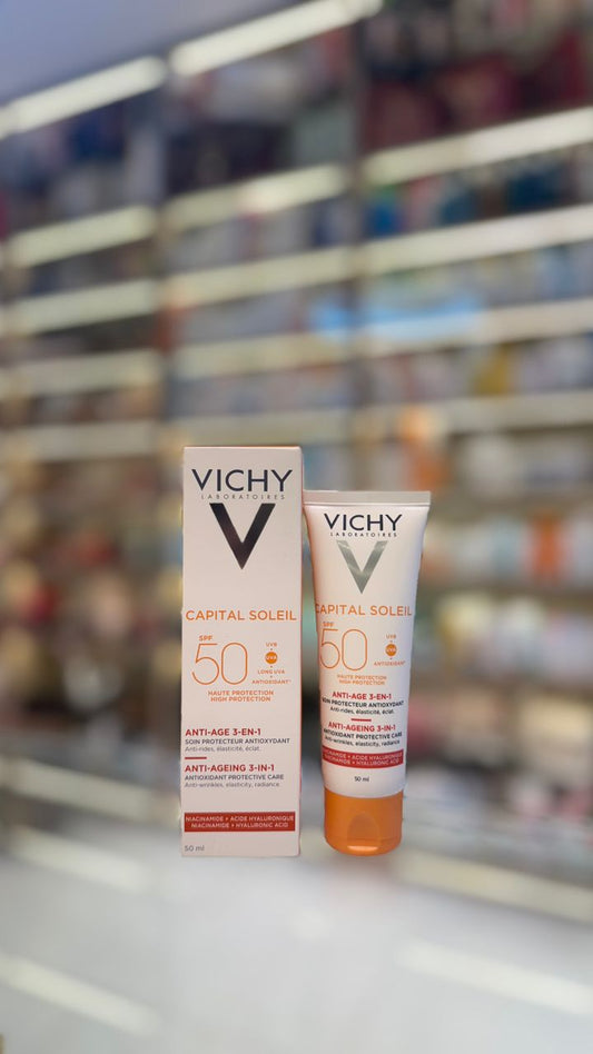 Vichy Capital Soleil Anti-Âge 3-en-1 SPF50 50ml