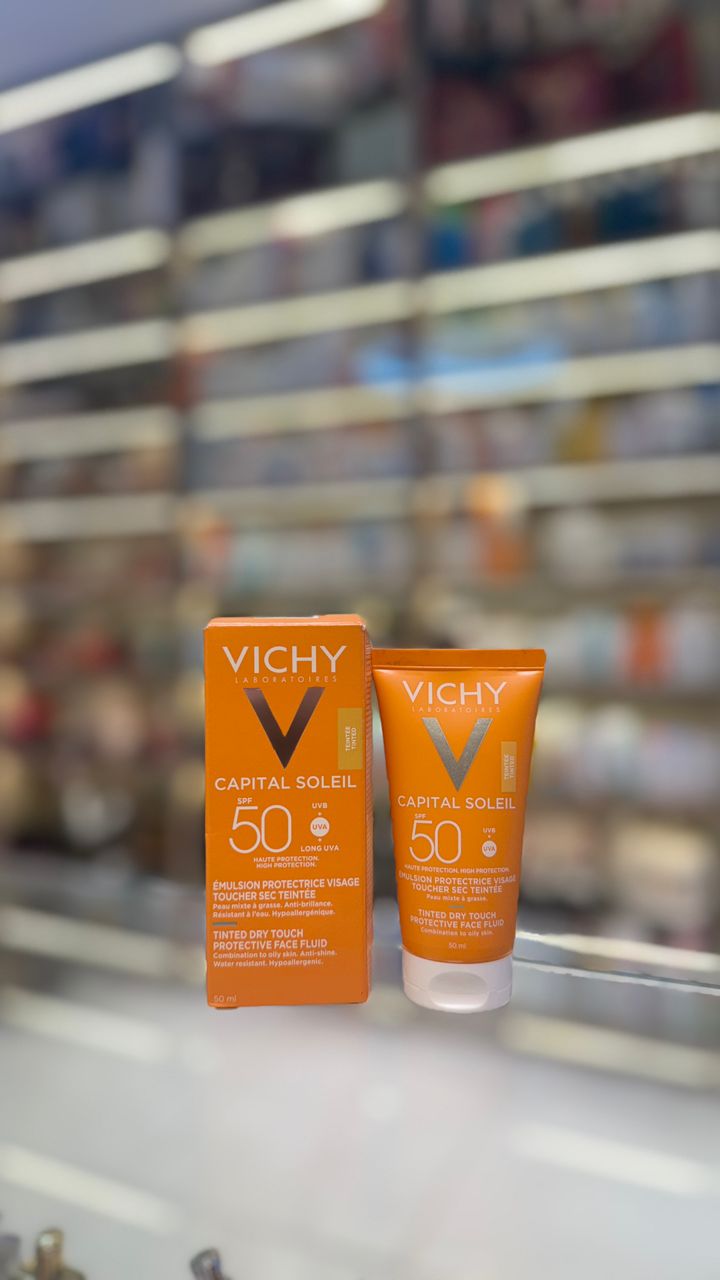 Vichy Capital Soleil Émulsion Toucher Sec Teintée SPF50 50ml