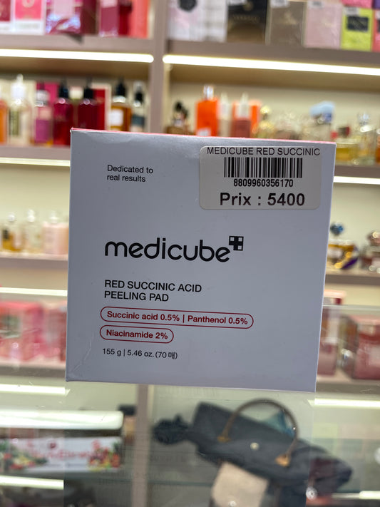 Medicube Red Succinic Acid Peeling Pad - Mirage Cosmétique Oran