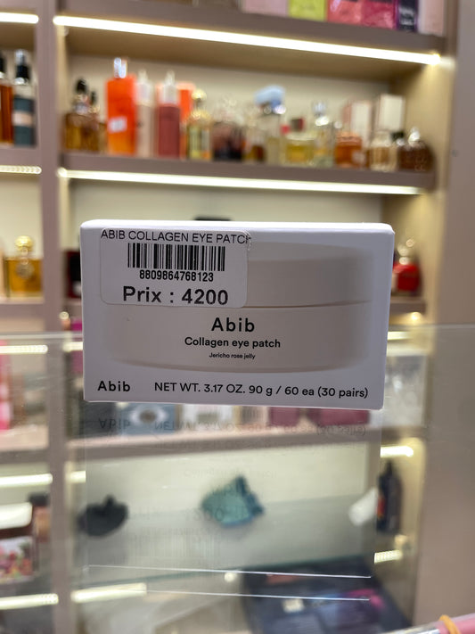 Abib Collagen Eye Patch Jericho Rose Jelly - Mirage Cosmétique Oran