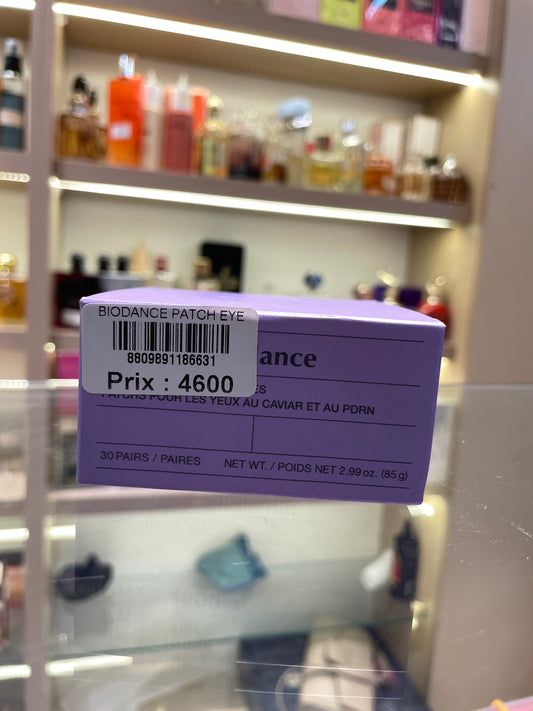 BioDance Patchs Yeux au Caviar et PDRN - Mirage Cosmétique Oran