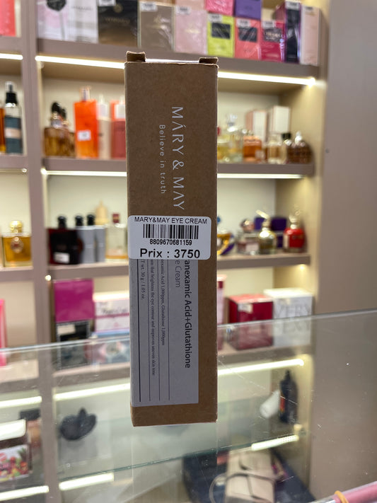 Mary & May Tranexamic Acid+Glutathione Eye Cream - Mirage Cosmétique Oran