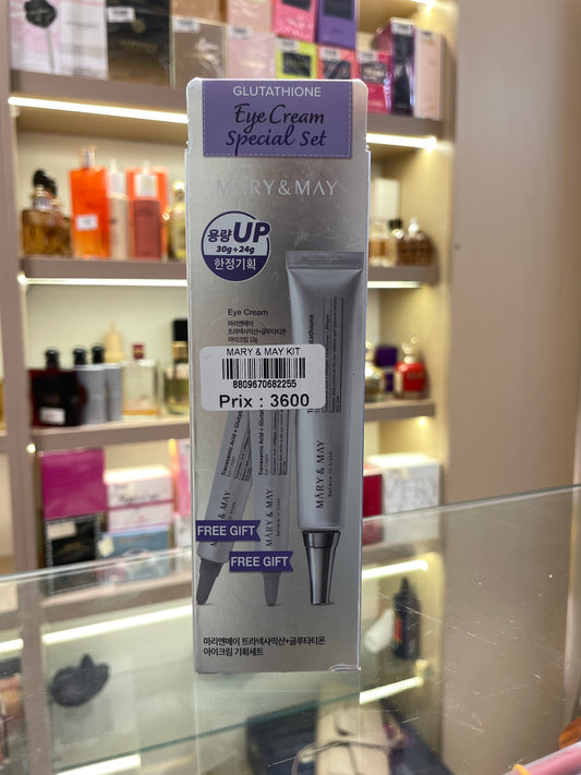 Mary & May Glutathione Eye Cream Special Set - Mirage Cosmétique Oran