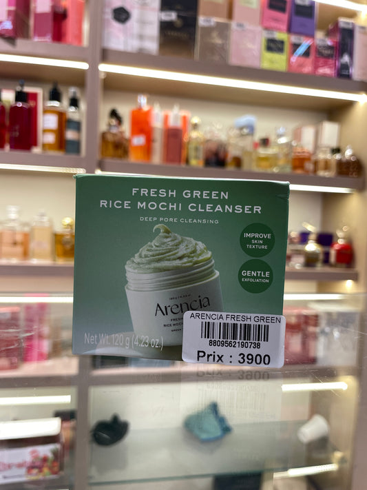 Arencia Fresh Green Rice Mochi Cleanser - Mirage Cosmétique Oran