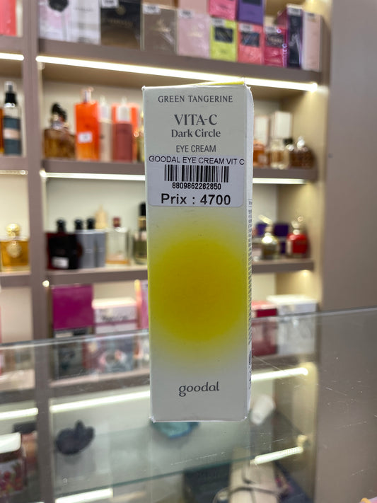 Goodal Green Tangerine Vita-C Dark Circle Eye Cream - Mirage Cosmétique Oran