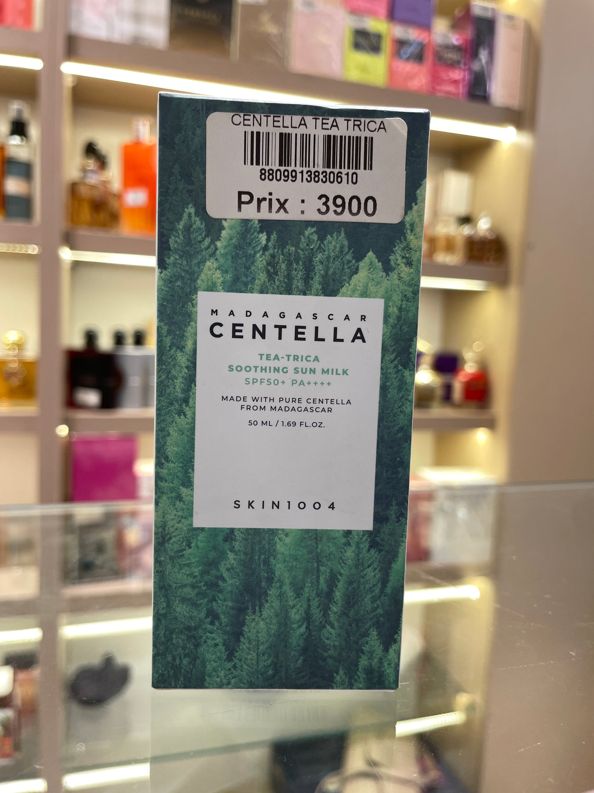 SKIN1004 Madagascar Centella Tea-Trica Soothing Sun Milk SPF50+ - Mirage Cosmétique Oran