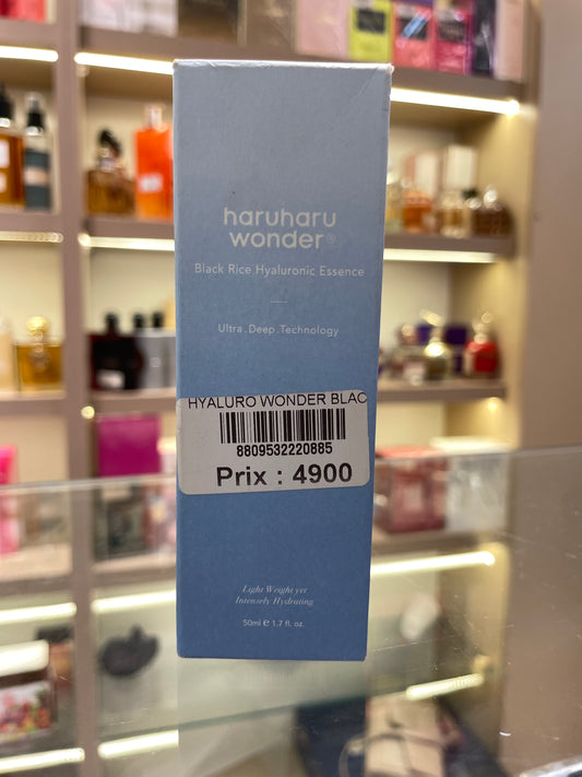 Haruharu Wonder Black Rice Hyaluronic Essence - Mirage Cosmétique Oran