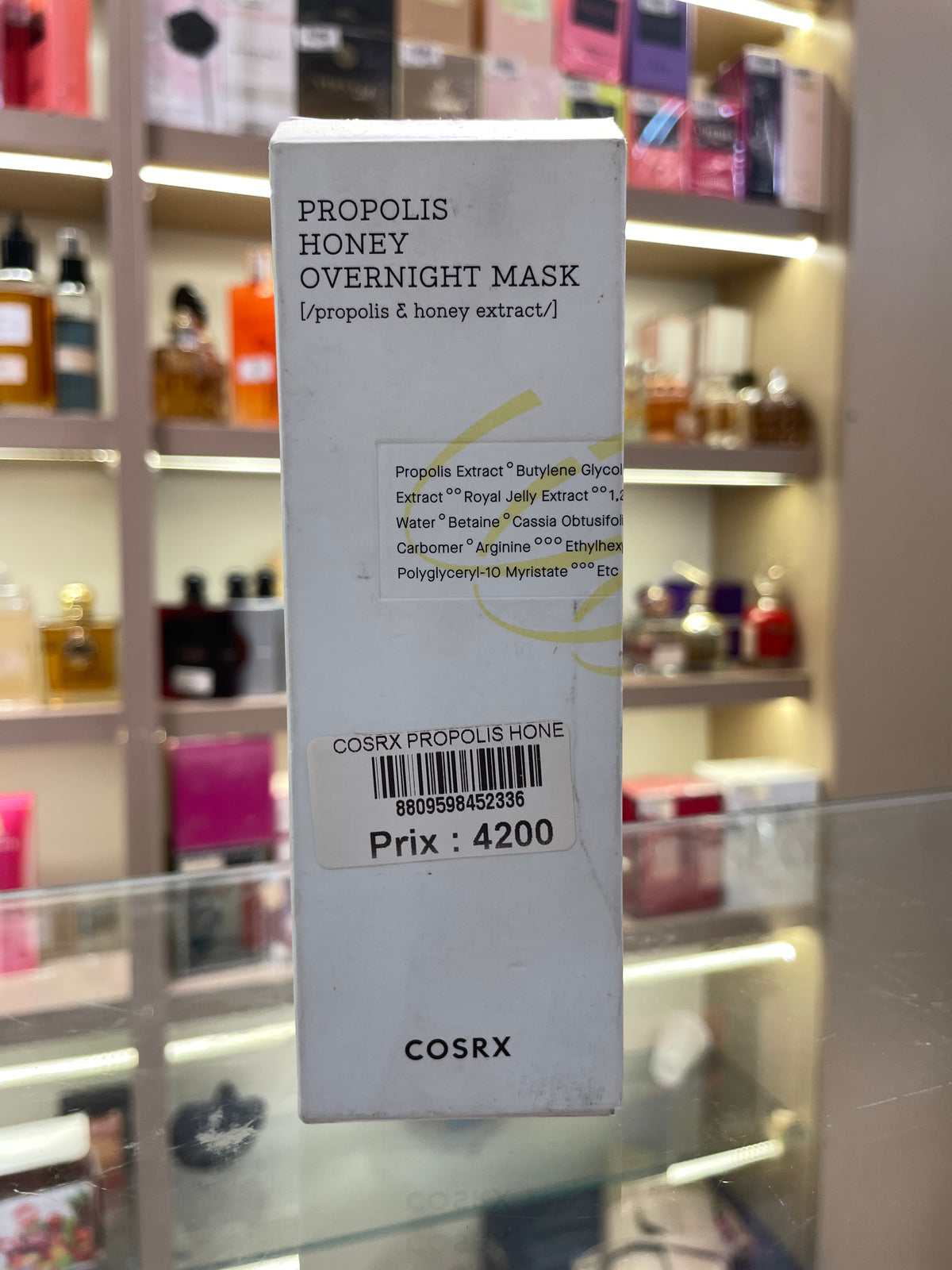 COSRX Propolis Honey Overnight Mask - Mirage Cosmétique Oran