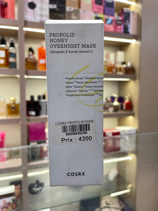 COSRX Propolis Honey Overnight Mask - Mirage Cosmétique Oran