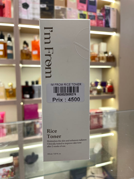 I'm From Rice Toner - Mirage Cosmétique Oran