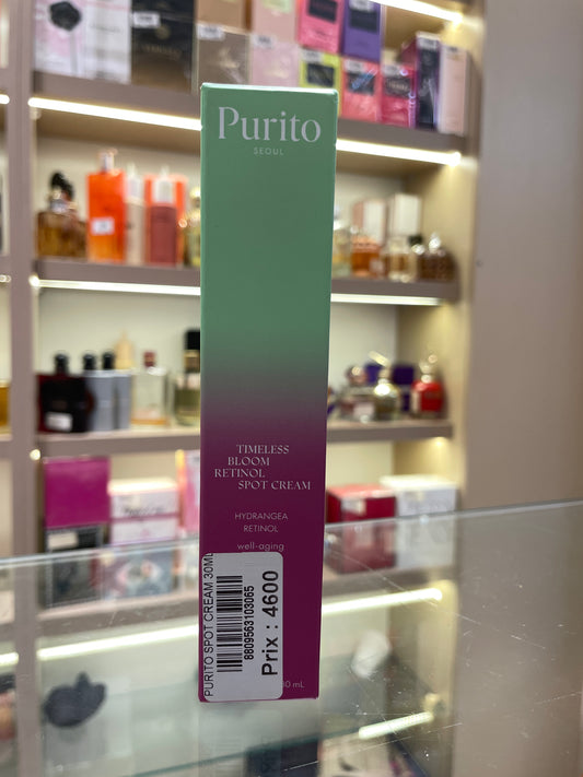Purito Timeless Bloom Retinol Spot Cream - Mirage Cosmétique Oran
