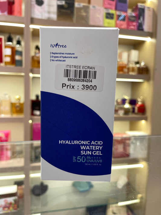 Isntree Hyaluronic Acid Watery Sun Gel SPF50+ - Mirage Cosmétique Oran