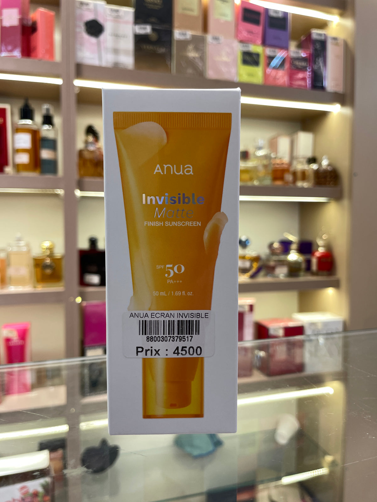 Anua Invisible Matte Finish Sunscreen SPF50+ - Mirage Cosmétique Oran