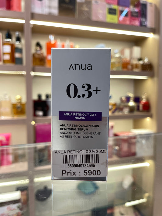 Anua Retinol 0.3+Niacin Renewing Serum - Mirage Cosmétique Oran