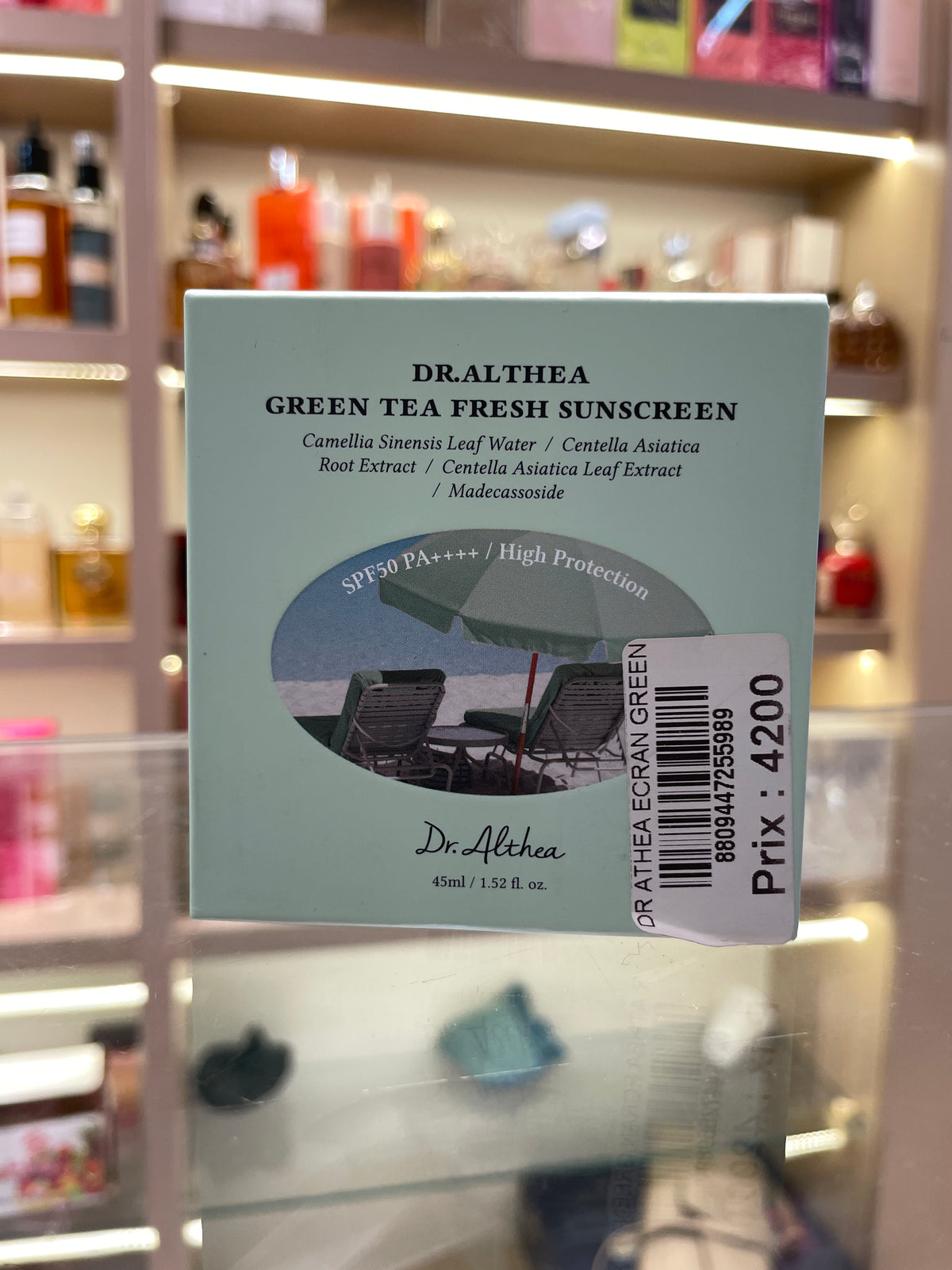 Dr.Althea Green Tea Fresh Sunscreen SPF50 - Mirage Cosmétique Oran