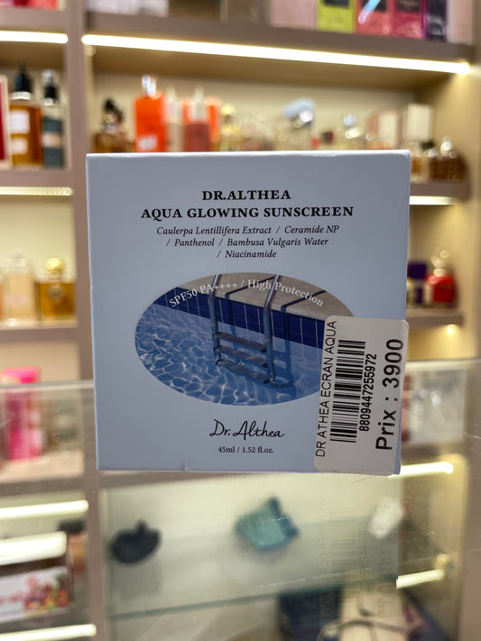 Dr.Althea Aqua Glowing Sunscreen SPF50 - Mirage Cosmétique Oran