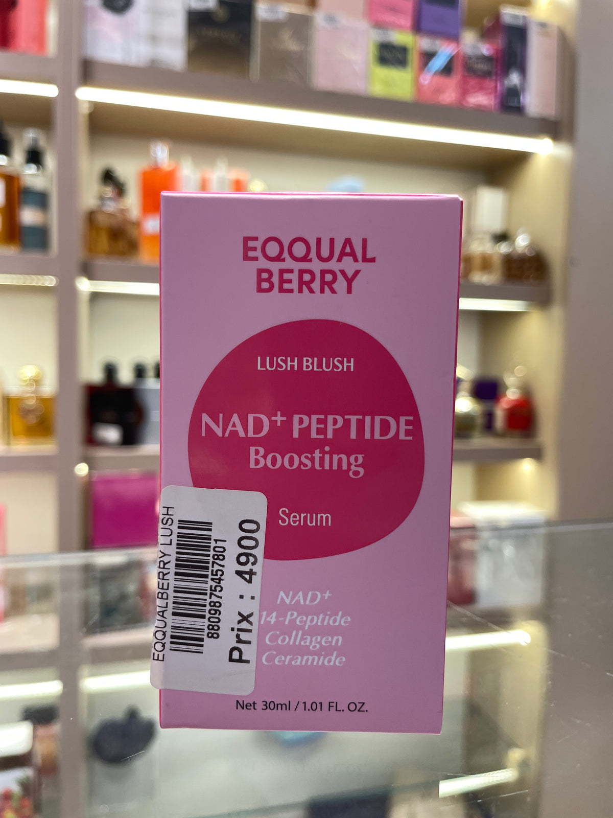 Eqqualberry Lush Blush NAD+ Peptide Boosting Serum - Mirage Cosmétique Oran
