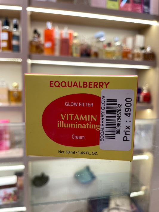 Eqqualberry Glow Filter Vitamin Illuminating Cream - Mirage Cosmétique Oran