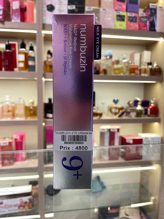 Numbuzin No.9+ NAD+ Retinol Volumetox Eye Cream - Mirage Cosmétique Oran